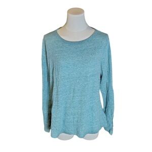 Light Blue Long-Sleeve Women's Tee
